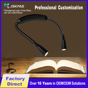 Tốt Nhất Giáng Sinh Hiện Nay Có Thể Sạc Lại <span class=keywords><strong>LED</strong></span> Ánh Sáng 360 Linh Hoạt Hose Arms Cho Cạnh Giường Ngủ Nghiên Cứu Văn Phòng Sử Dụng Cổ Ôm Đèn Đọc Sách - Product Image 3