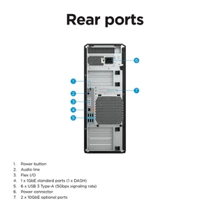 Superventas de PC de escritorio <span class=keywords><strong>HP</strong></span> Z6 G5 a Tower Workstation con <span class=keywords><strong>CPU</strong></span> Ryzen Threadripper PRO de próxima generación en stock - Product Image 5
