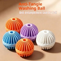 Nouvelle boule de lavage en plastique en forme de lanterne pour la maison, anti-nœuds, anti-emmêlement, puissante, pour la décontamination du tambour et le nettoyage