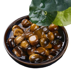 Pierre brute œil de <span class=keywords><strong>tigre</strong></span> jaune, petites particules, décoration de réservoir de <span class=keywords><strong>poissons</strong></span>, ornement de surface pour salon, Shanwei Guangdong - Product Image 5