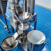 Automatische pindakaasmaler 304 roestvrij staal CE-gecertificeerd hoge capaciteit commerciële notenbotermaler