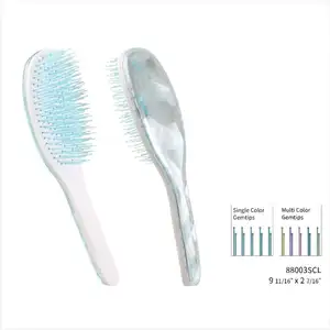 Popular Soft Shampoo Combs Scalp Massage Brush For Wet And Dry Detangler Hair Brush
