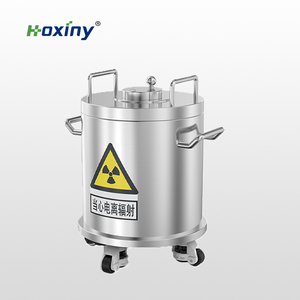 Contenedor Móvil de Residuos con Revestimiento de Plomo para Protección contra la Radiación, Contenedor de Almacenamiento Blindado para Residuos Radioactivos con Ruedas, para Hospitales y Oncología - Product Image 5