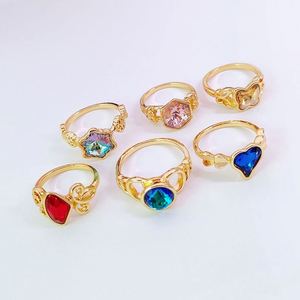 Fashion <b>Cheap</b> Mixed Women Finger Zircon <b>Ring</b> for Girlfriend Lover <b>Rings</b> Simple Gold Color Women's Wedding Banquet - Product Image 6