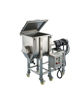 Mélangeur spiral en acier inoxydable SUS304 de qualité industrielle pour poudres et granulés