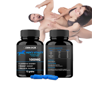Cápsulas de Maca Power 2026, Raíz de Maca Natural, Ginseng, Píldoras Azules, Píldoras de Maca, Marca Privada OEM, Píldoras <span class=keywords><strong>para</strong></span> el Control de Energía Masculina - Product Image 1