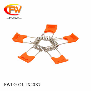 สปริงเหล็กกล้า FINEWE ขนาด 40/45/50/55 มม. สำหรับโคมไฟดาวน์ไลท์อุตสาหกรรม แบบคลิปหนีบ สปริงทอร์ชั่น - Product Image 2