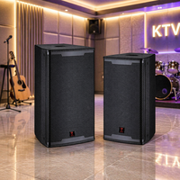 Ensemble complet de haut-parleurs professionnels de 15 pouces pour KTV, divertissement, sonorisation d'église, équipement audio, amplificateurs
