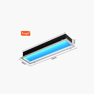 ไฟแผง LED สำหรับสกายไลท์ ขนาด 1200x300x150 มม. - Product Image 1