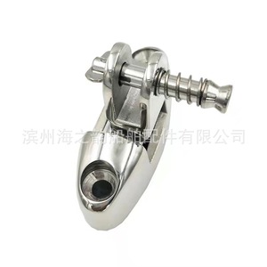 Charnière de pont de bateau en acier inoxydable avec goupille à ressort, quincaillerie marine pour réparation et remplacement - Product Image 2