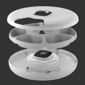 6 in 1 Bowl, Smart Timer Pet Feeder, Wireless Connection, Eco-friendly Madterial Healthy Eating, Support <b>Batteries</b> - Product Image 5