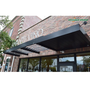 <span class=keywords><strong>Auvent</strong></span> mural personnalisé en aluminium pour entrée de bâtiment commercial, fabricant d'auvents pour <span class=keywords><strong>porte</strong></span> de magasin - Product Image 1