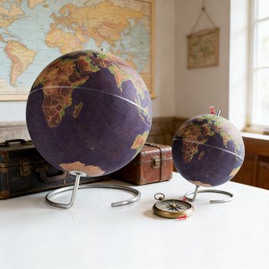 Globo Terráqueo <span class=keywords><strong>de</strong></span> <span class=keywords><strong>Corcho</strong></span> <span class=keywords><strong>de</strong></span> 25 cm con Base <span class=keywords><strong>de</strong></span> Metal, Globo Educativo para Oficina, Recuerdo <span class=keywords><strong>de</strong></span> Viaje, Decoración <span class=keywords><strong>del</strong></span> Hogar - Product Image 5