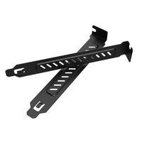 Support de carte graphique PCI à montage arrière pour carte mère d'ordinateur, accessoires métalliques en stock, provenant d'un fabricant chinois