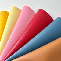 Tissu en cuir artificiel PVC extensible durable gaufré économique imperméable anti-moisissure ignifuge tricoté