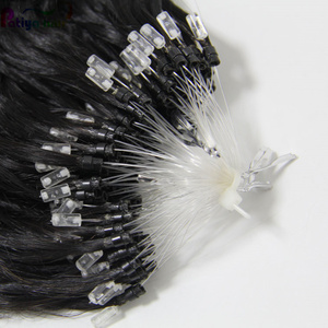 Extensions de cheveux humains bruts indiens à <span class=keywords><strong>micro</strong></span>-boucles, couleur naturelle, bouclés crépus, pour femmes, achat <span class=keywords><strong>en</strong></span> <span class=keywords><strong>ligne</strong></span> au Canada, <span class=keywords><strong>micro</strong></span>-liens bouclés serrés - Product Image 5