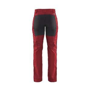 BLAKLADER - 715918455699C30 Pantalon de service femme stretch Rouge/Noir-PANTALON DE TRAVAIL EAN 7330509499139 PANTALON DE TRAVAIL CARGO - Product Image 2