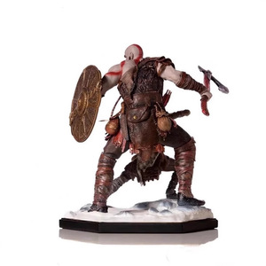 Figura de Acción de God <span class=keywords><strong>of</strong></span> <span class=keywords><strong>War</strong></span> <span class=keywords><strong>Kratos</strong></span> y Atreus Padre e Hijo, Juguetes de Dibujos Animados, Estatua de Vinilo, Muñeco, Regalo de Modelo de Colección - Product Image 3