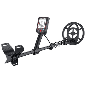 Détecteur de métaux souterrain étanche IP68, bobine de 26 cm, 5 modes, chargement USB, écran LCD pour la recherche d'or, de pièces de monnaie, de reliques et de trésors, idéal pour les débutants - Product Image 2