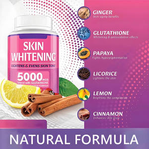 OEM glutatyon cilt beyazlatma kapsül cilt bakım hapları l-glutatyon kapsülleri - Product Image 3