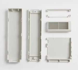 Carcasas moldeadas por inyección de plástico de precisión personalizadas en ABS PVC PP para aires acondicionados verticales maquinaria de herramientas de corredor frío - Product Image 4