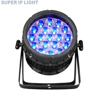 Projecteur LED Zoom Par 19x12W RGBW IP65 Étanche DMX RDM pour Scène, DJ, Mariage, Éclairage d'Ambiance