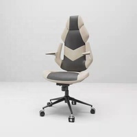 Kursi Gaming Kulit PU Merah Terbaru 2021 Desain Eksklusif Baru Kursi Komputer untuk Ruang Gaming Balap