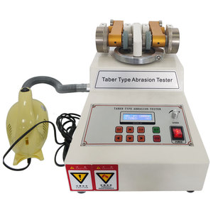 Rotary Abrasion <span class=keywords><strong>Tester</strong></span> Tipo Taber Couro Abrasão Resistência Teste Máquina Preço - Product Image 2