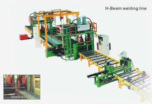 خط إنتاج لحام Fabracator بهيكل أوتوماتيكي h150 لألواح الصلب h-beads - Product Image 6