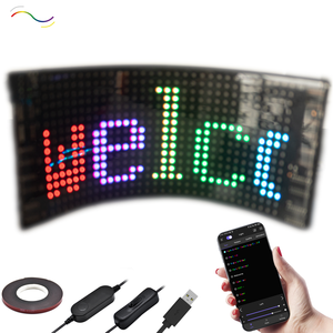 Display LED per Auto con Conversione <span class=keywords><strong>Valuta</strong></span> in Tempo Reale, Insegna Flessibile RGB per Viaggi d'Affari Globali, Segnaletica Digitale - Product Image 4