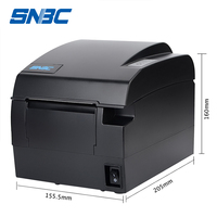 Mini imprimante thermique BTP-R580II SNBC 58mm imprimante de reçu et de carte d'embarquement de bureau avec papier thermique compatible Airprint