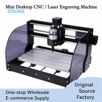 Machine de gravure laser CNC 3 axes haute performance 301, mini routeur CNC pour le travail du bois
