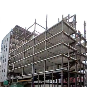 Entrepôt de structures de maison légère galvanisé par cadre de coût bas préfabriqué pour le bâtiment utile industriel de structure en acier - Product Image 2