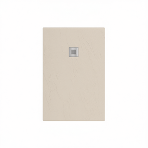 Receveur de douche rectangulaire Estasi 70 x 80 cm gris tourterelle surface antidérapante pour salle de bain - Product Image 3