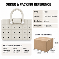Sac fourre-tout pour ordinateur portable en EVA de 15 pouces, léger, avec poignée de transport, pour femmes, hommes, étudiants, campus, travail quotidien, études, ordinateur portable
