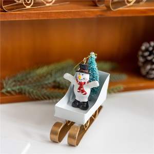 Creative Nordic Style Iron Art <b>Christmas</b> <b>Tree</b> Ornament Hot-Selling Personalized Sleigh Decorative <b>Christmas</b> Decorations - Product Image 3
