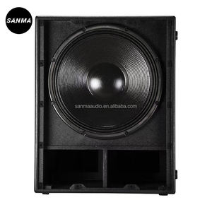 SUB 8004-AS Subwoofer Activo Individual de 18 Pulgadas, Subwoofer Pasivo Profesional de 18 Pulgadas, Subwoofers Amplificados 8004, Altavoz Amplificado - Product Image 2