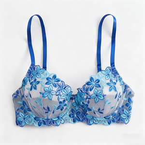 Promosi baru penjualan terlaris Lingerie tipis seksi Set renda bordir tubuh Shapewear Lingerie mewah tembus cahaya - Product Image 2