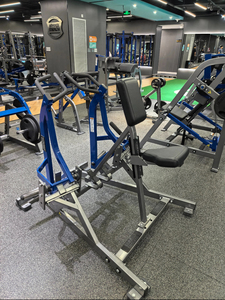 Máquina de remo sentado de tipo dividido con carga de placas de acero de grado comercial, equipo de gimnasio de alta resistencia, directo de fábrica, para entrenamiento de espalda y pecho - Product Image 5