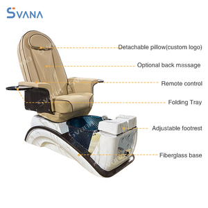 Mobilier de salon professionnel Chaise de soin des pieds Chaise de manucure et de pédicure avec massage - Product Image 5