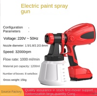 Pulverizador de bomba de plástico para agricultura portátil eléctrica de alta atomización Capacidad de 1000ml Control de flujo variable Compatible con alcohol