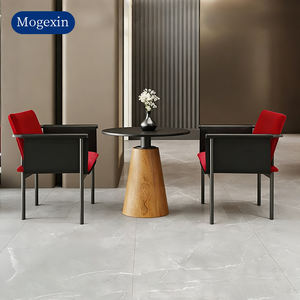 Modern European Luxury Red <b>Velvet</b> Upholstered <b>Dining</b> Armchair for Living Room Villa Home <b>dining</b> room Commercial Furniture - Product Image 3