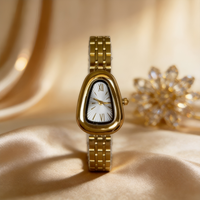 Montre vintage pour femme en or, cadran romain rose soleil, montre-bracelet à quartz, bracelet fin en acier inoxydable, montre habillée pour femme