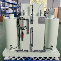 Générateur de dioxyde de chlore contrôlé par PLC pour système de désinfection de l'eau potable, certifié ISO/CE, équipement de traitement de l'eau