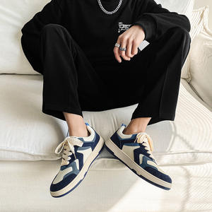 Zapatillas de Lona Estilo Coreano de <span class=keywords><strong>Moda</strong></span> 2026 para Hombre, Calzado Casual Transpirable con Forro de Malla, Zapatos de Primavera para Estudiantes - Product Image 4