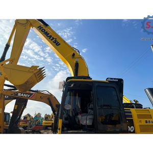 Excavatrice Komatsu PC200 d'occasion d'origine japonaise - 20 tonnes - Moteur d'origine et faible nombre d'heures de fonctionnement - Bon état - Prix bas - Product Image 5