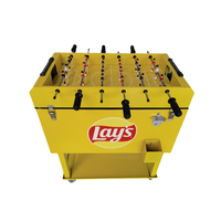 Jeu de baby-foot 65L glacière Boîte glacière de baby-foot Chariot pour jardin et camping