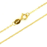 Collier chaîne en or massif 18 carats AU750, bijoux fins en or pur, fabrication artisanale en gros, luxe, pour femmes