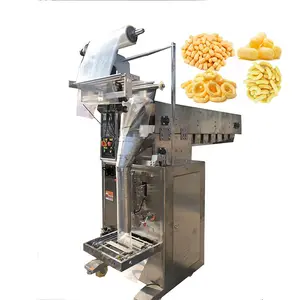 Competitive price of Chain Bucket Weighing Fried Potato Chips Dry Fruits 50g 100g Plastic Bag Packaging Machine