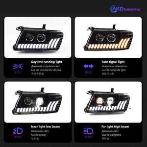 Pajero V73ไฟหน้า LED 35W ดัดแปลงเลนส์คู่ไฟ LED ไฟวิ่งกลางวันสำหรับรถยนต์พอดีกับ V75/V77รุ่น - Product Image 5